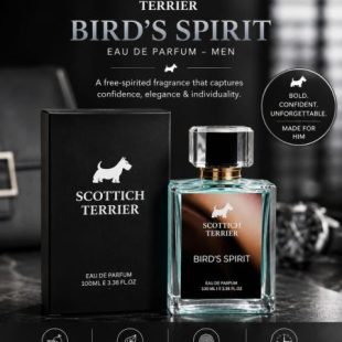 Scottich Terrier Bird’s Spirit Eau De Parfum for Men